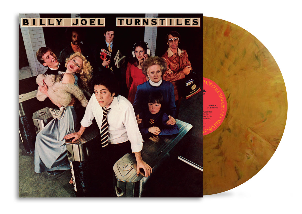 Billy Joel - Turnstiles (Subway Token Gold Vinyl LP) – image 2