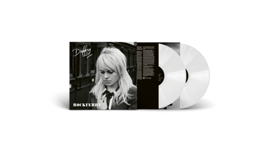 Duffy – Rockferry limited deluxe white 2LP official product shot