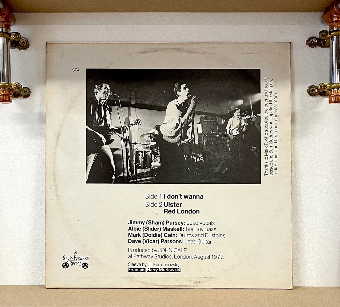 Sham 69 – I Don't Wanna