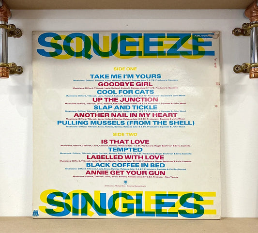 Squeeze – Singles - 45's And Under