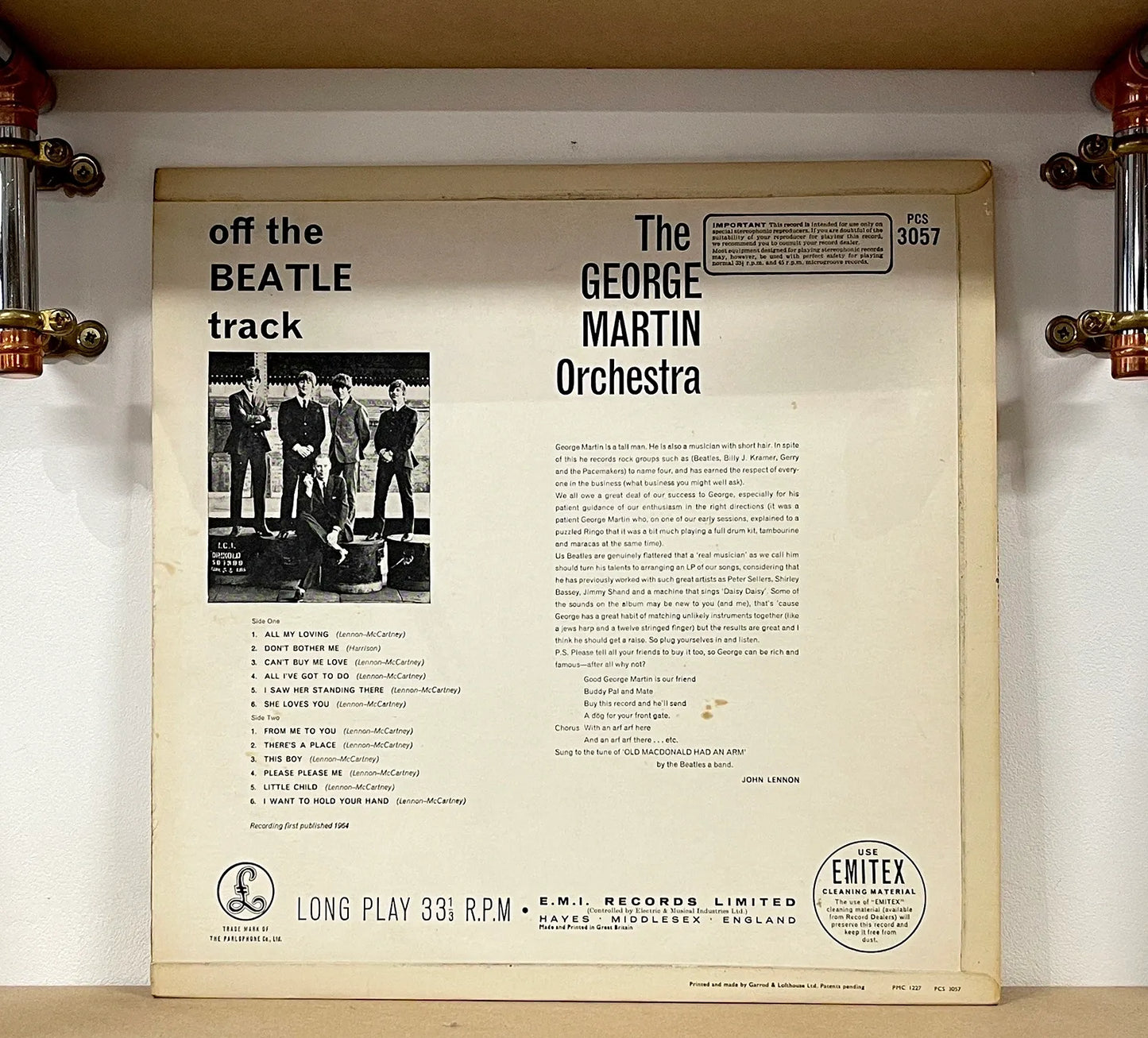 George Martin & His Orchestra – Off The Beatle Track