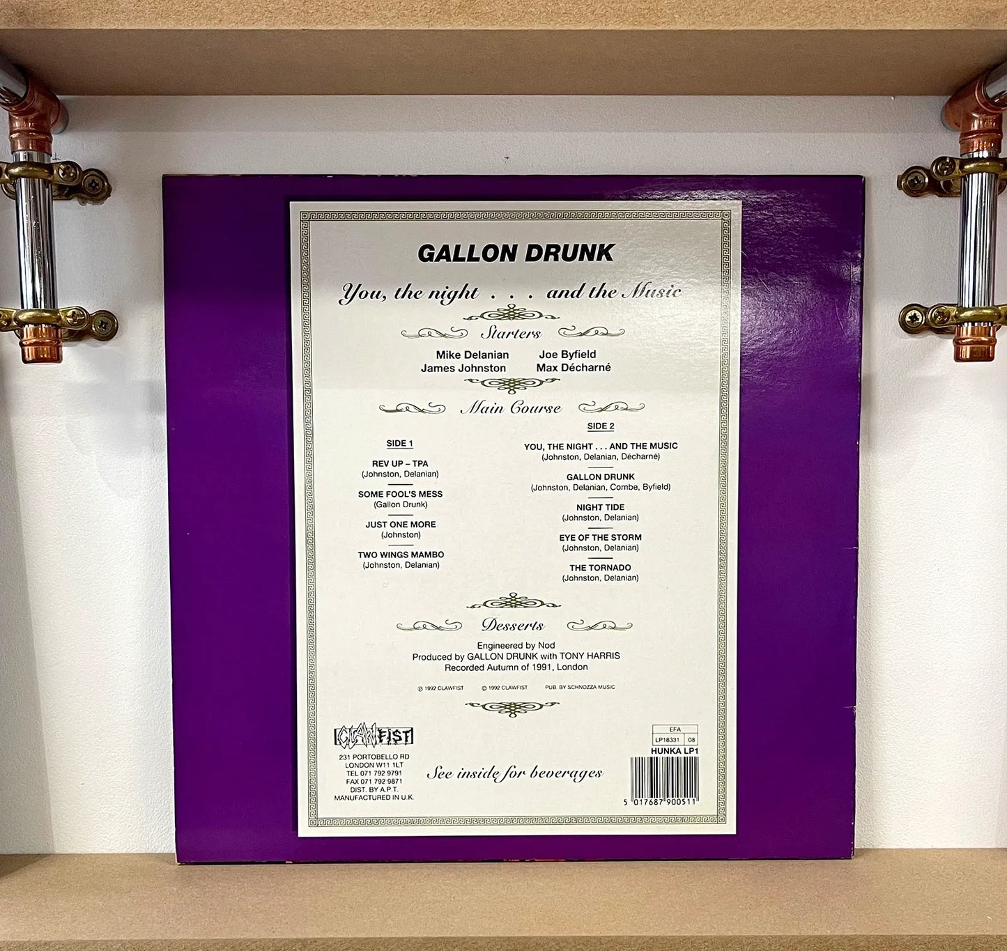 Gallon Drunk – You, The Night ... And The Music