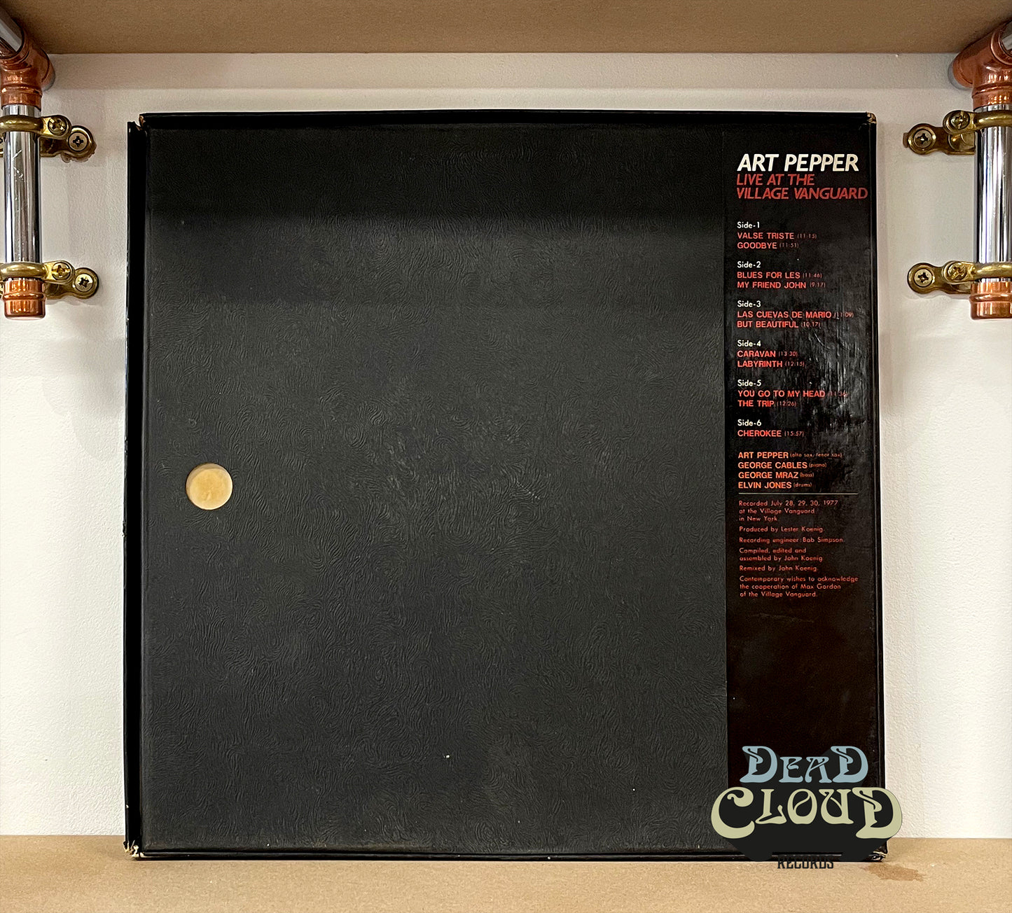 Art Pepper – Live At The Village Vanguard