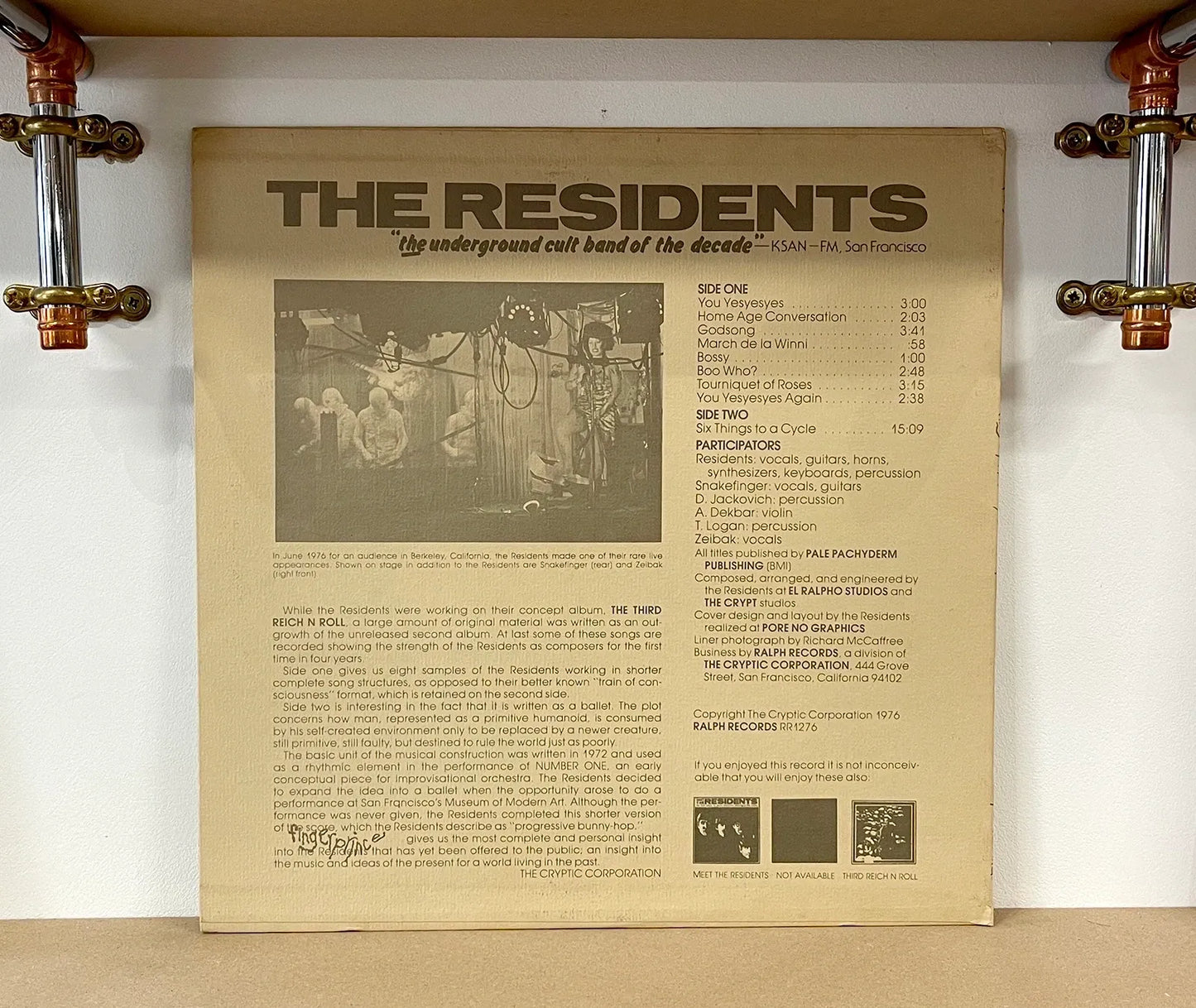 The Residents – Fingerprince