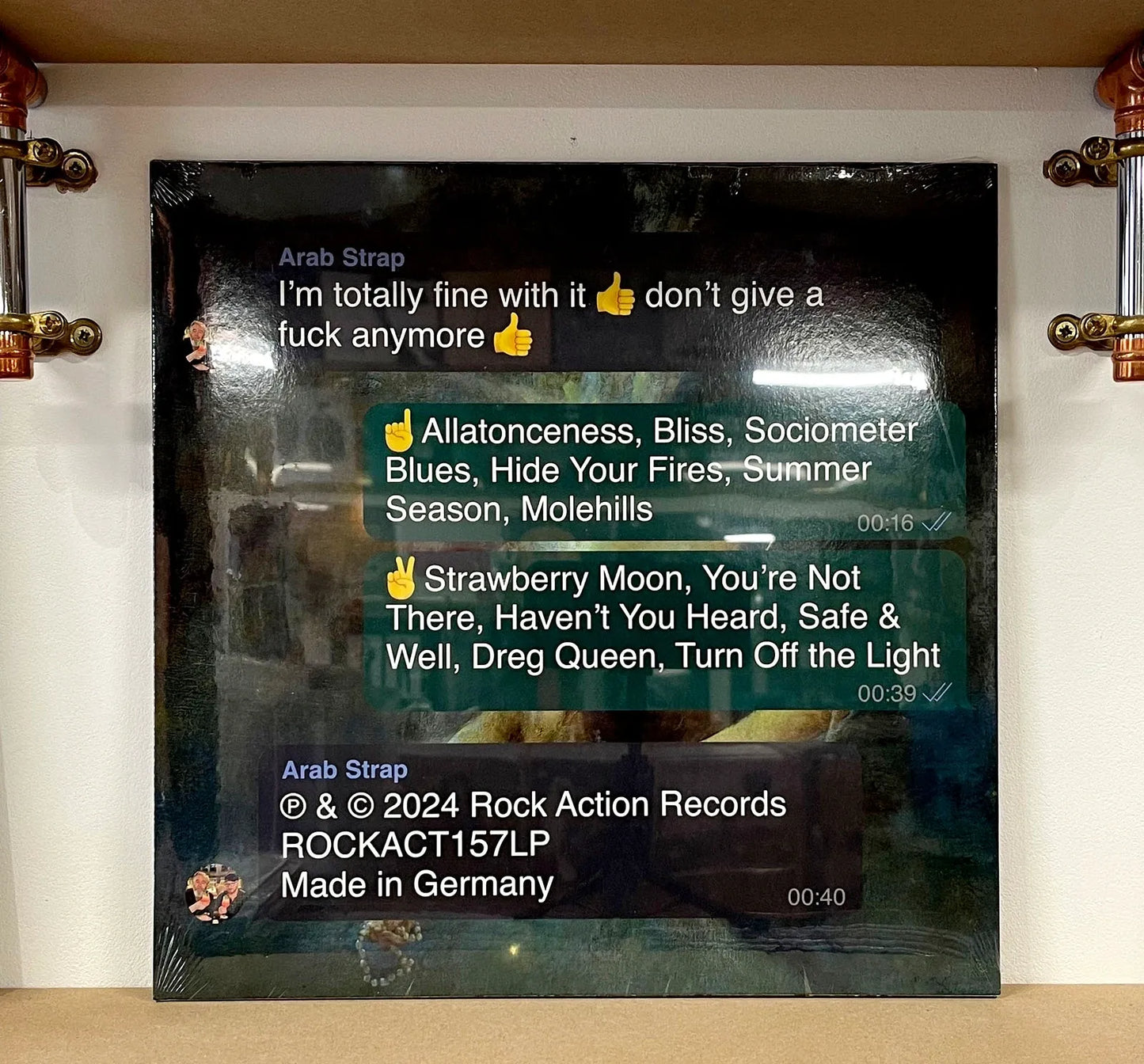 Arab Strap – I'm Totally Fine With It 👍 Don't Give A Fuck Anymore 👍