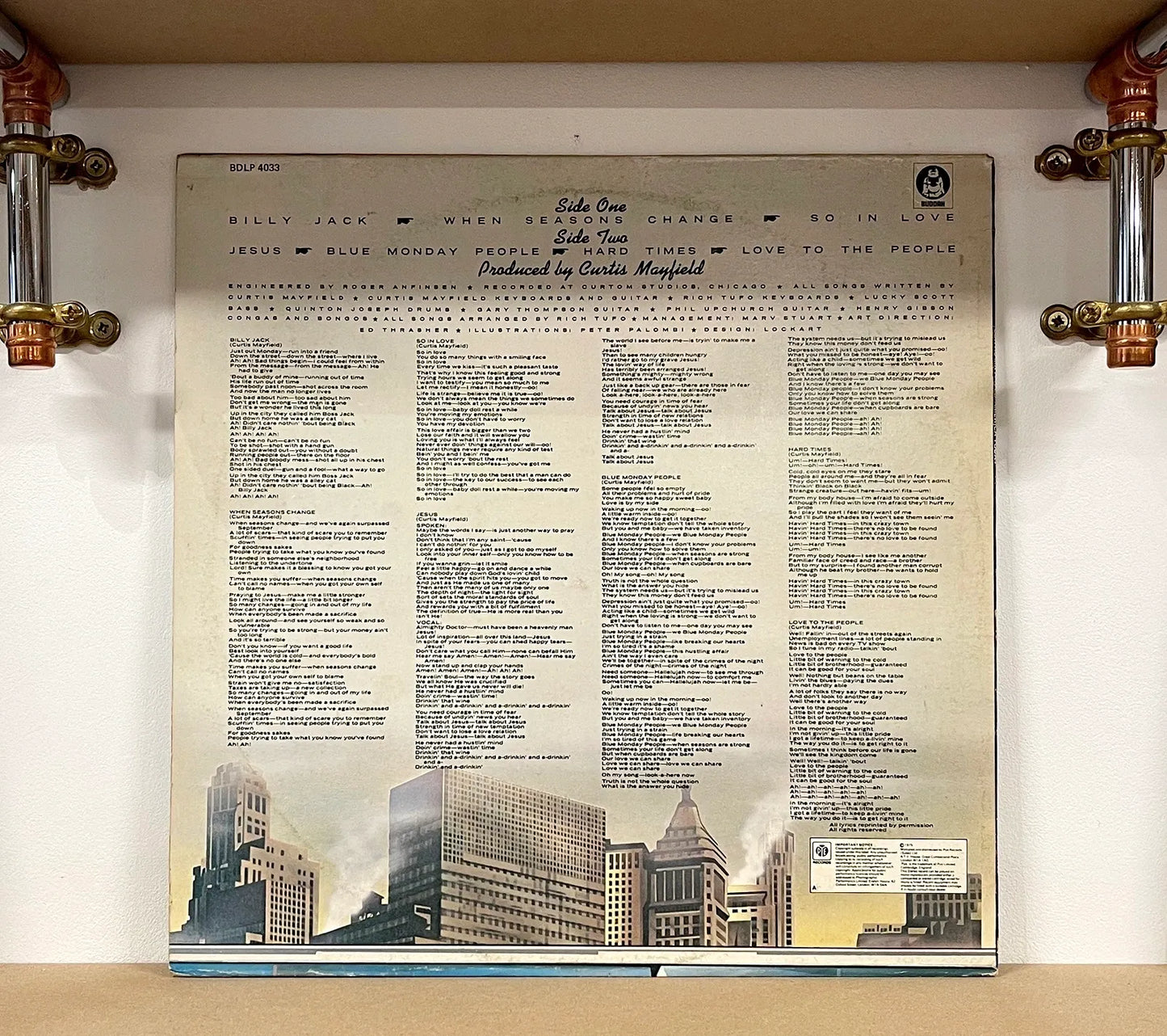 Curtis Mayfield – There's No Place Like America Today