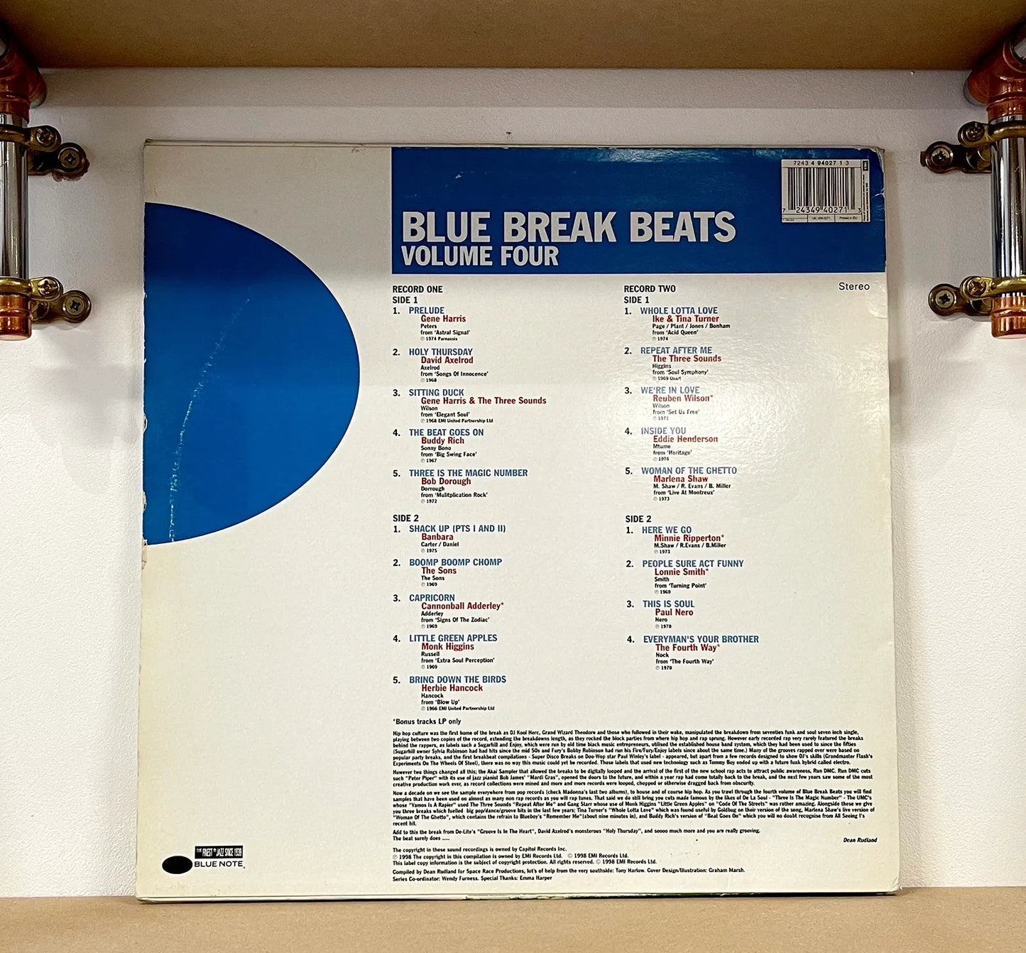 Various – Blue Break Beats Volume Four
