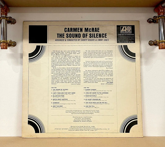 Carmen McRae – The Sound Of Silence