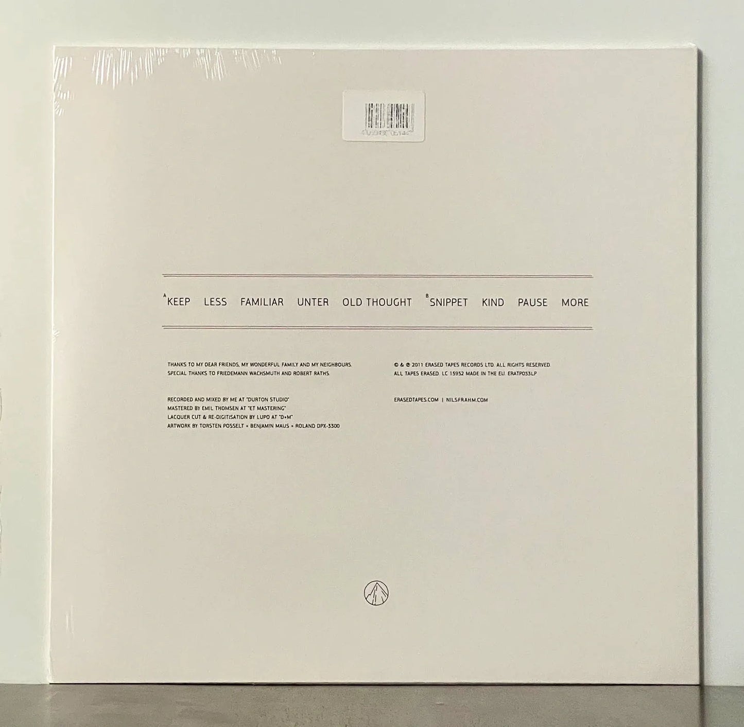 Nils Frahm - Felt