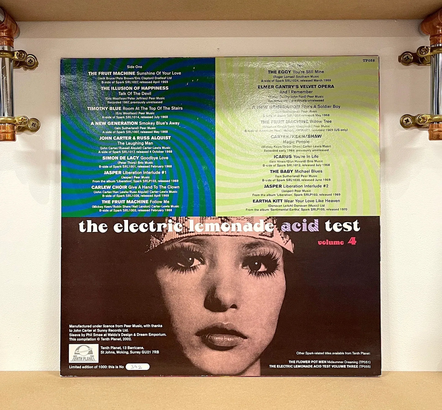 Various – The Electric Lemonade Acid Test Volume 4 (An Anthology Of The Spark Label 1967-1970)