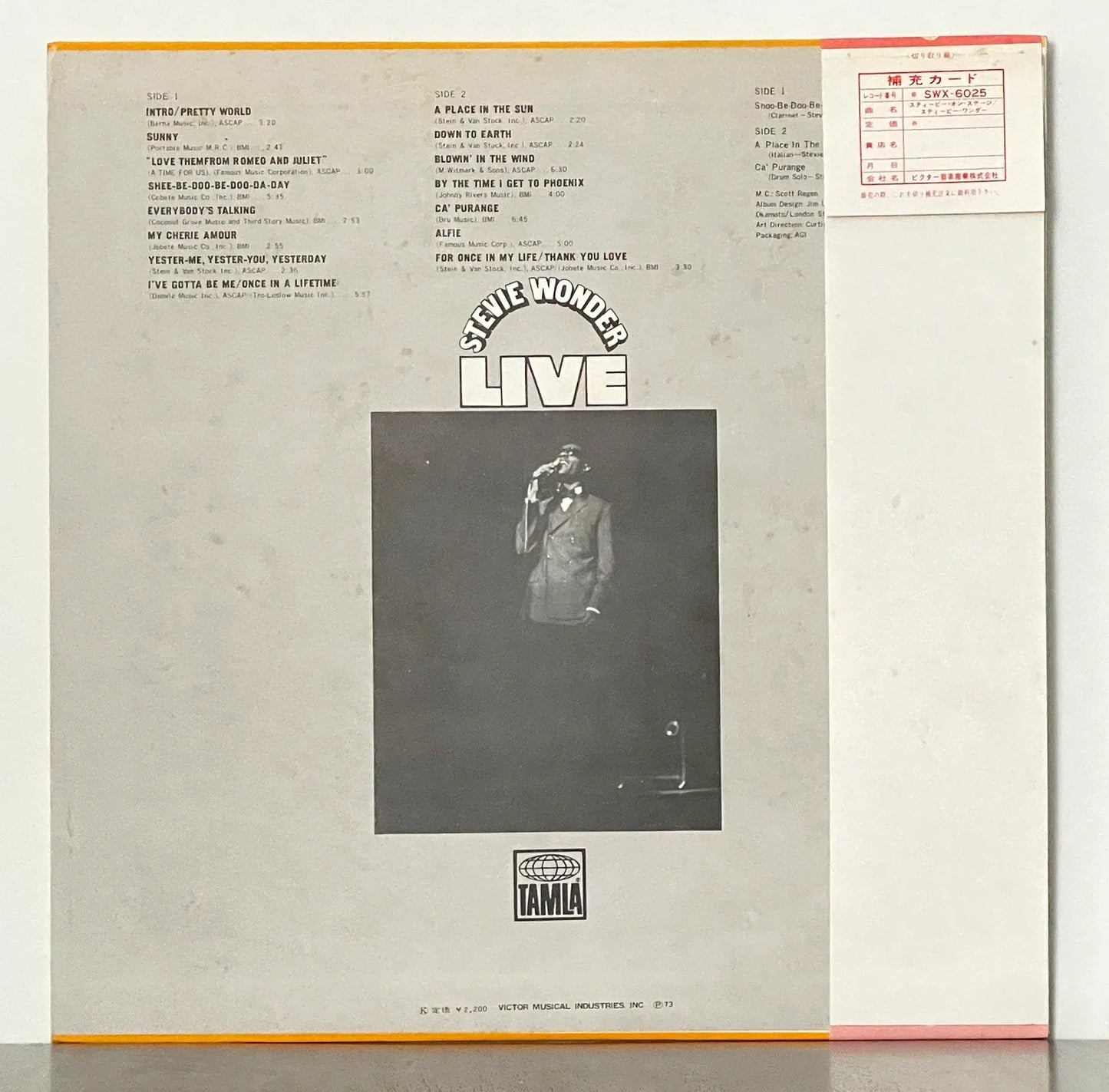 Stevie Wonder – Stevie Wonder Live
