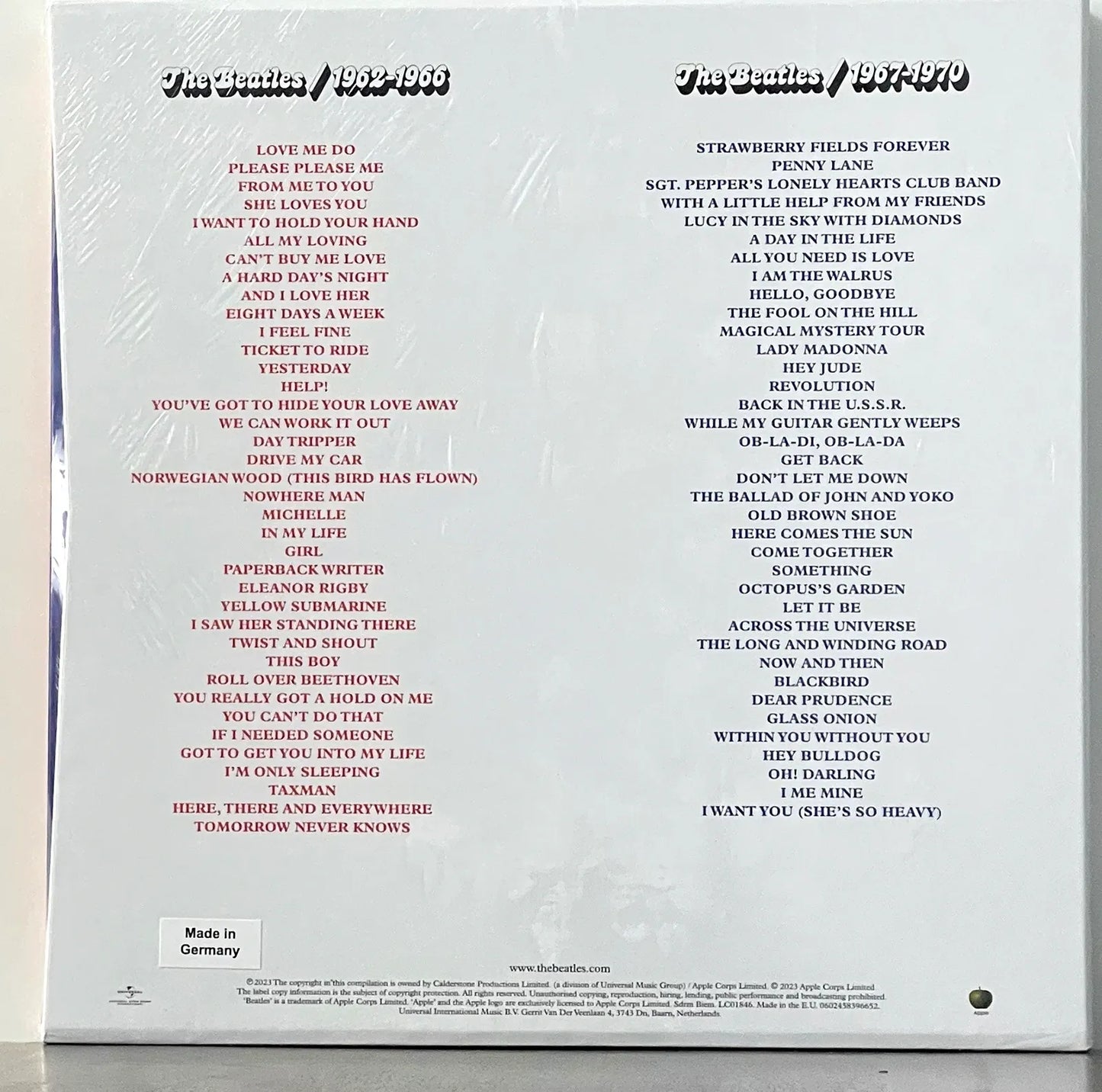 The Beatles – 1962-1966 / 1967-1970 (Box Set)