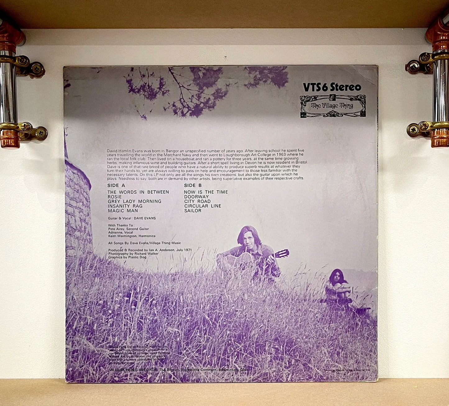 Dave Evans – The Words In Between