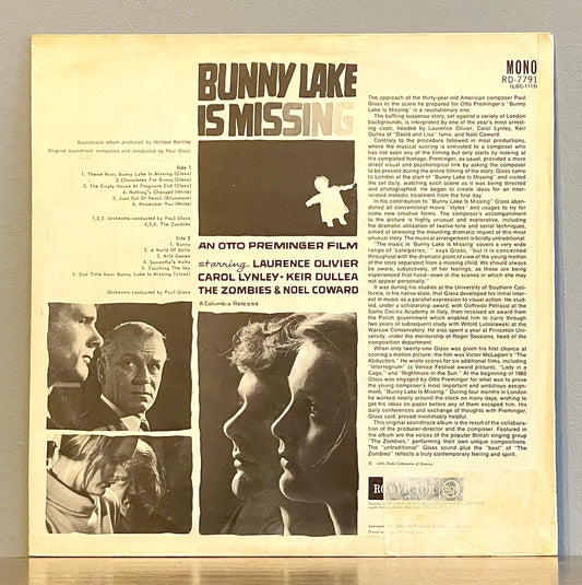 Paul Glass – Bunny Lake Is Missing (Original Soundtrack)