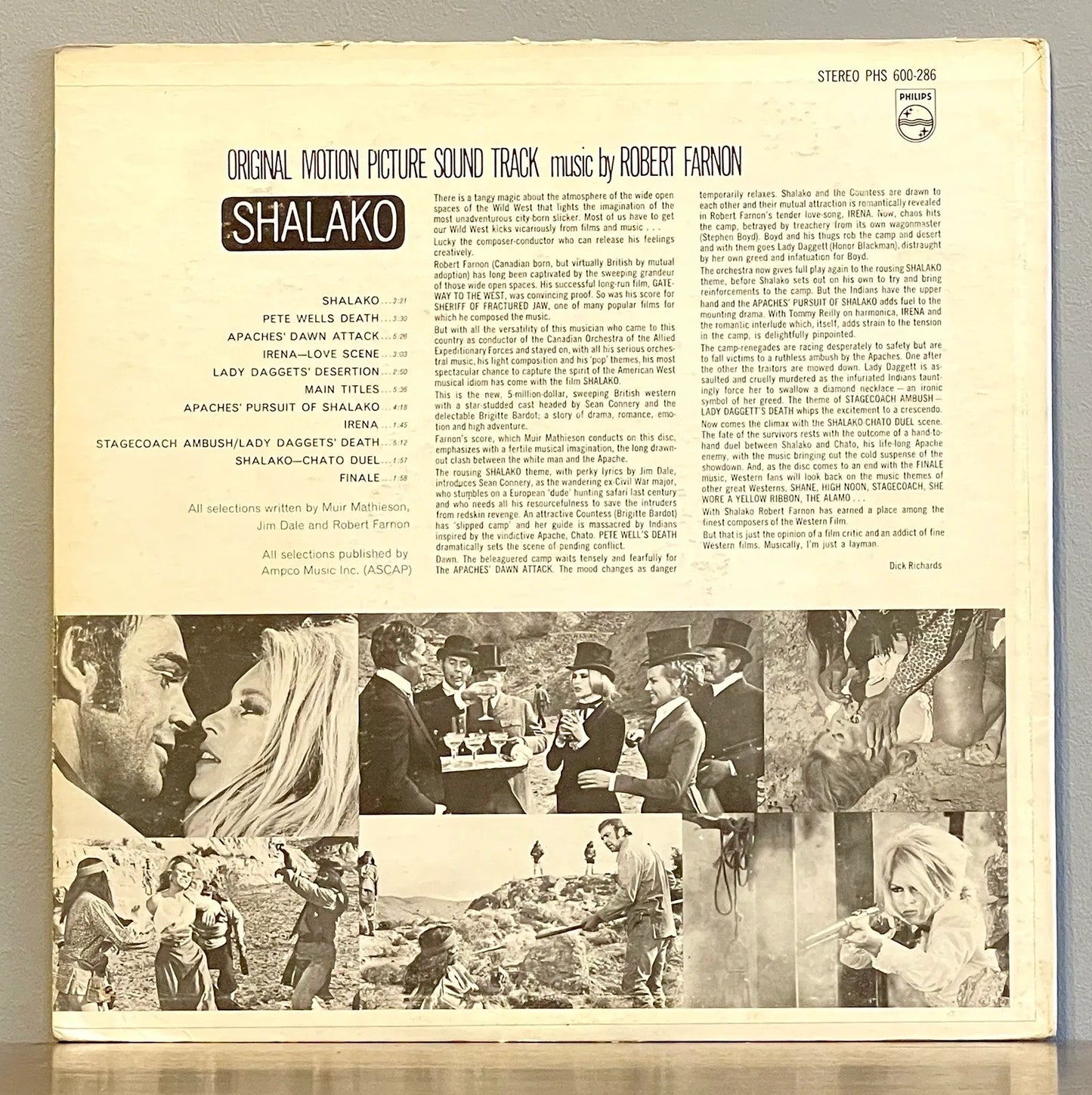 Robert Farnon – Shalako (Original Motion Picture Sound Track)