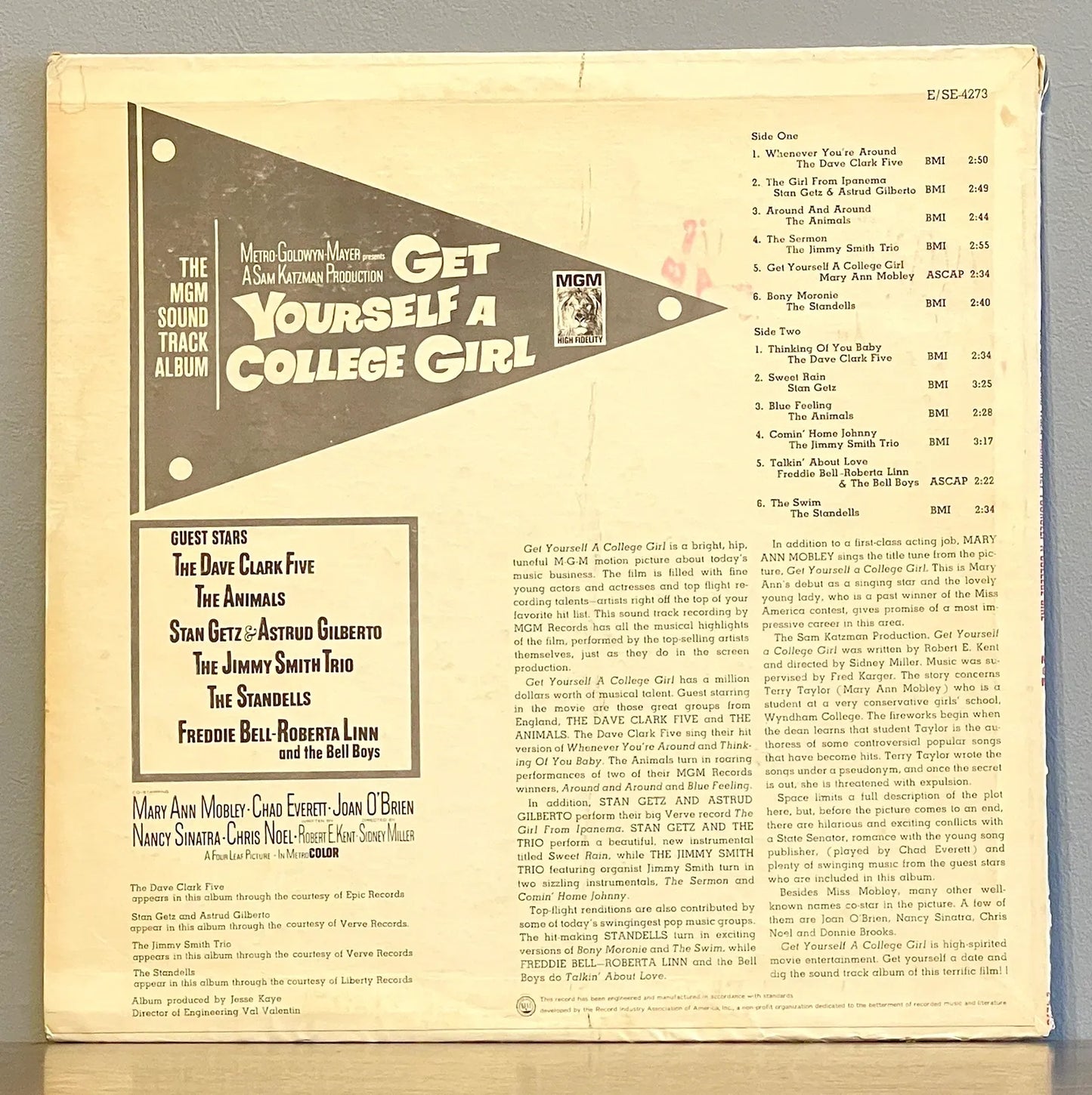 Various – Get Yourself A College Girl