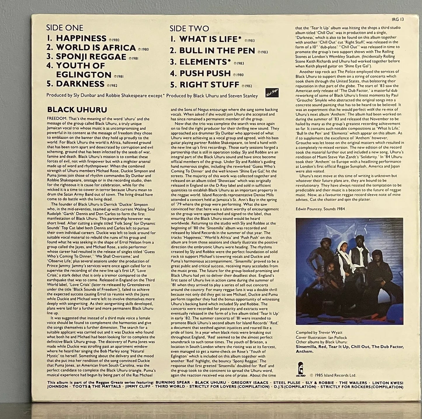 Black Uhuru – Reggae Greats