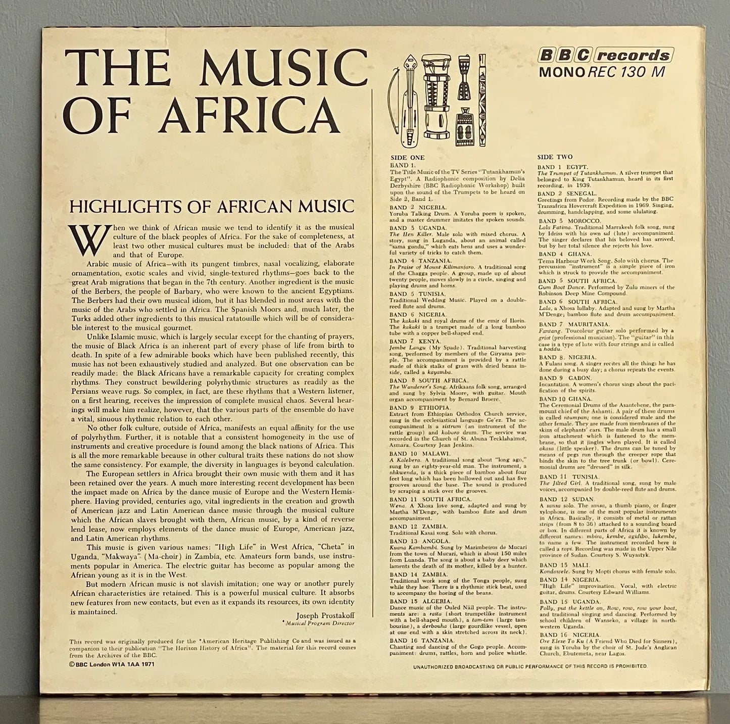 Various – The Music Of Africa