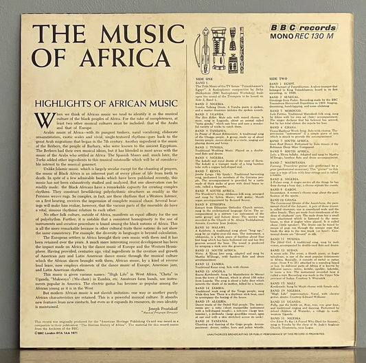 Various – The Music Of Africa