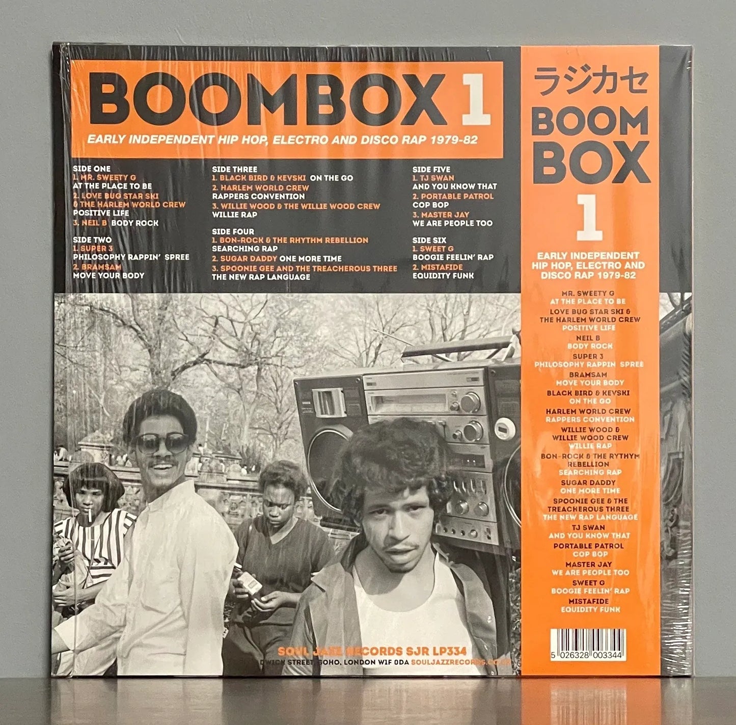 Various – Boombox 1 (Early Independent Hip Hop, Electro And Disco Rap 1979-82)
