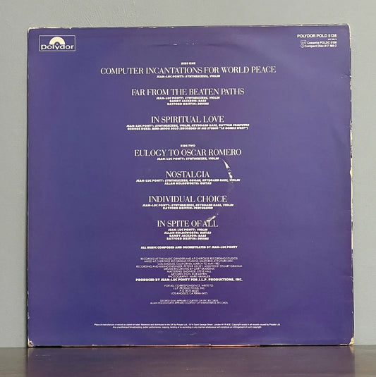 Jean-Luc Ponty – Individual Choice