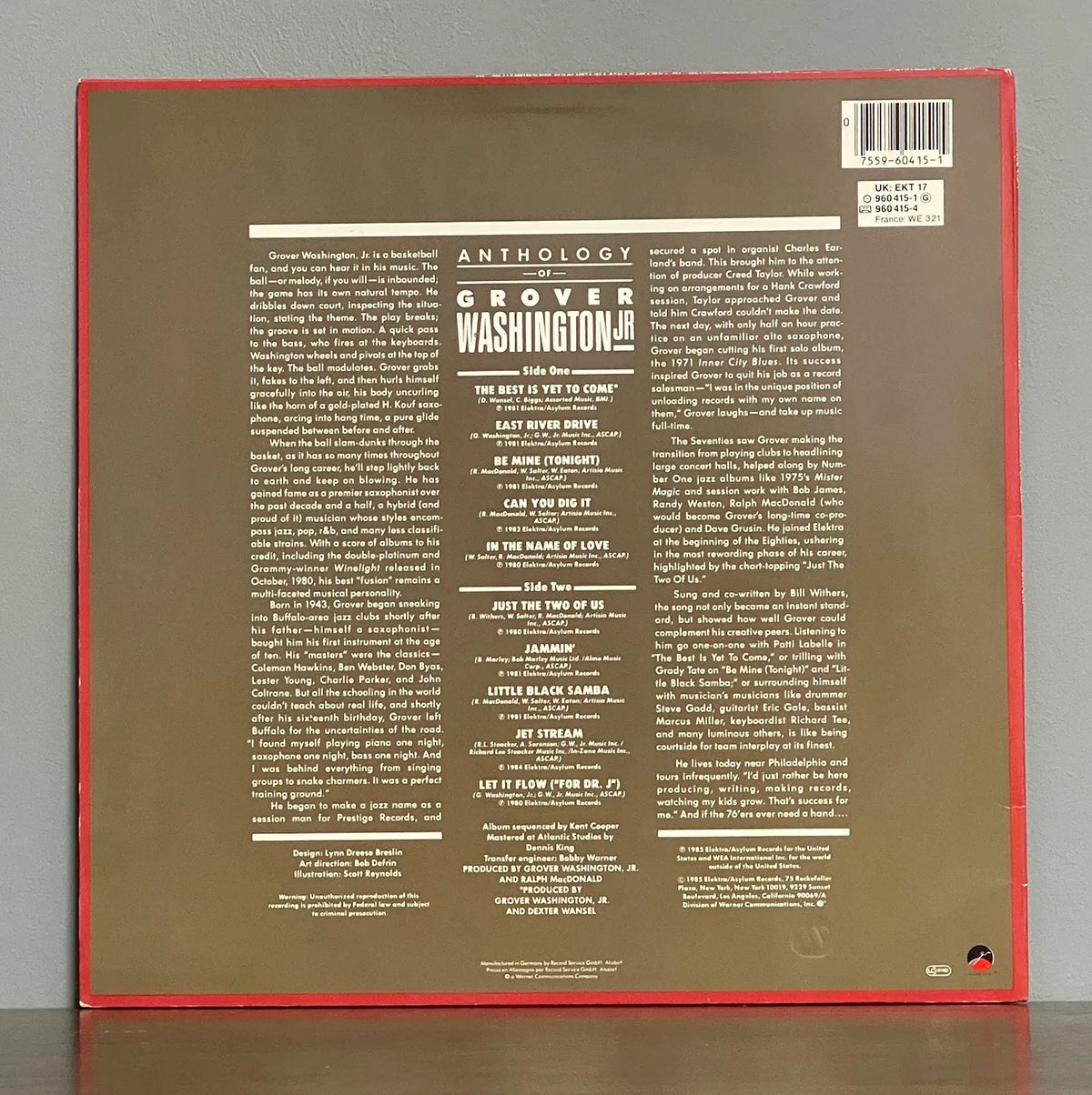 Grover Washington, Jr. – Anthology Of Grover Washington Jr.