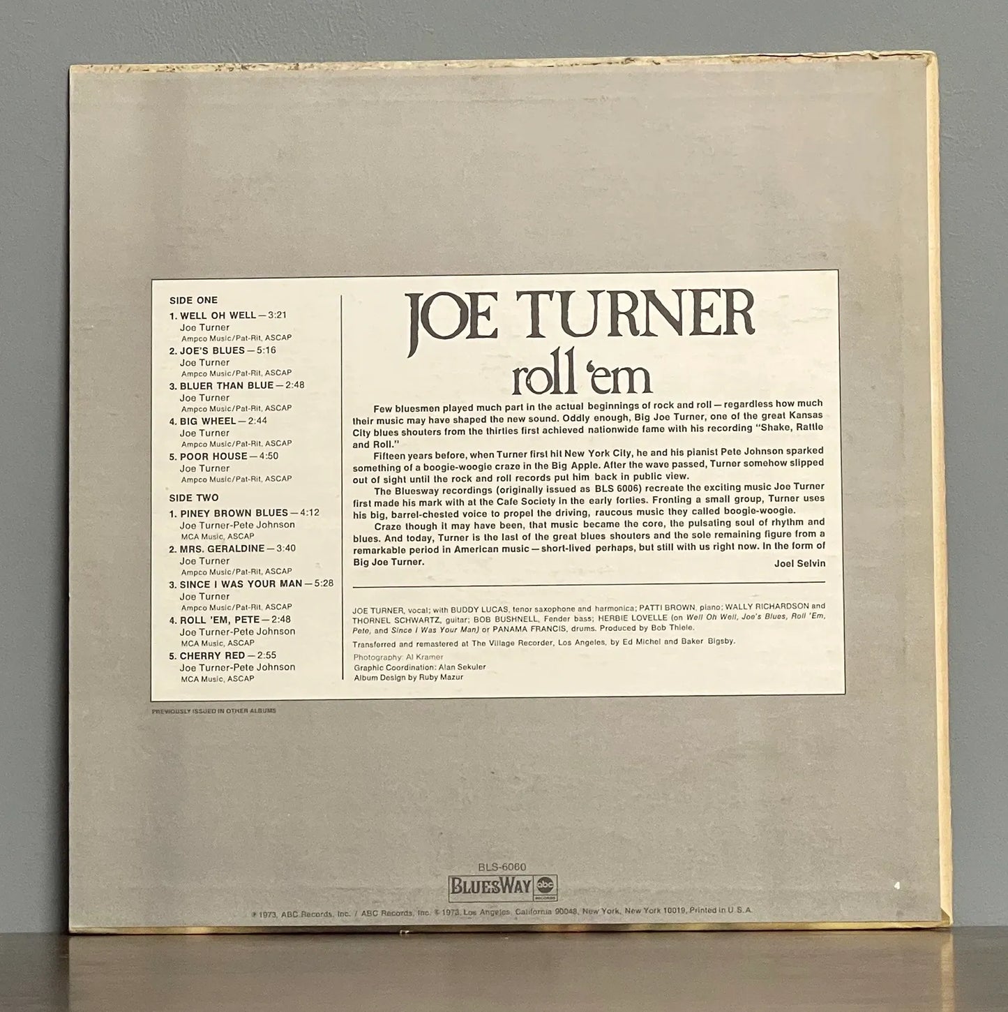 Joe Turner – Roll 'Em