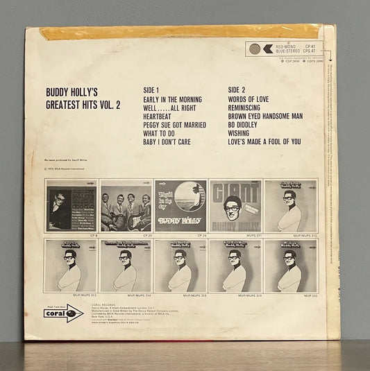 Buddy Holly – Buddy Holly's Greatest Hits Volume Two