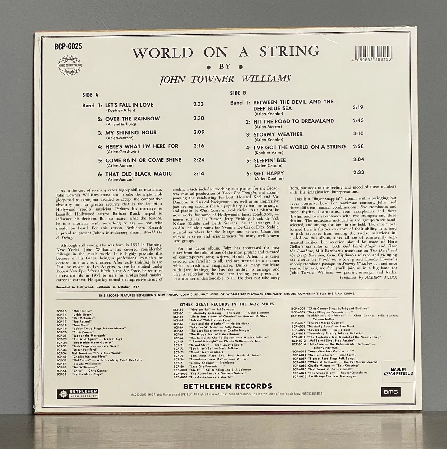John Towner Williams – World On A String