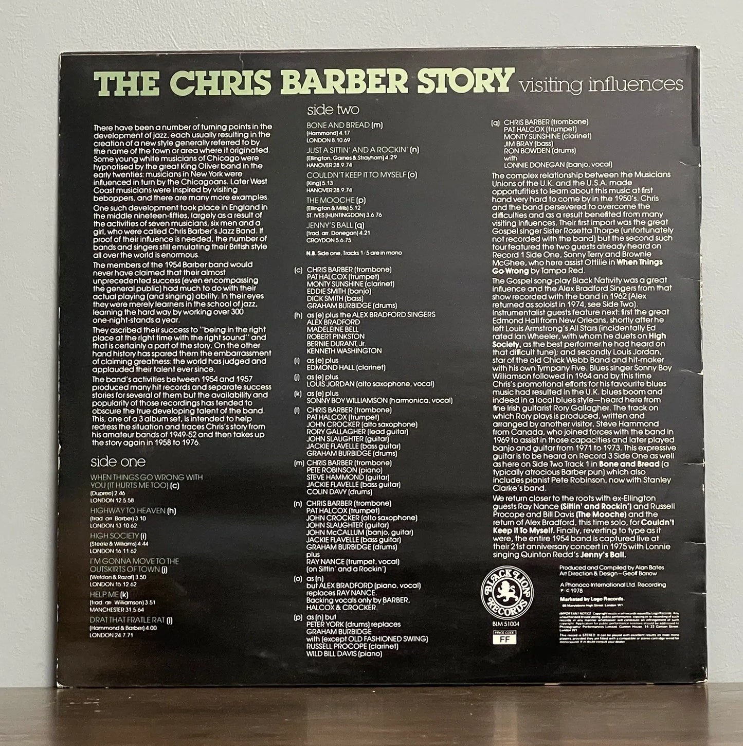 Chris Barber – The Chris Barber Story Volume 2 (Visiting Influences)