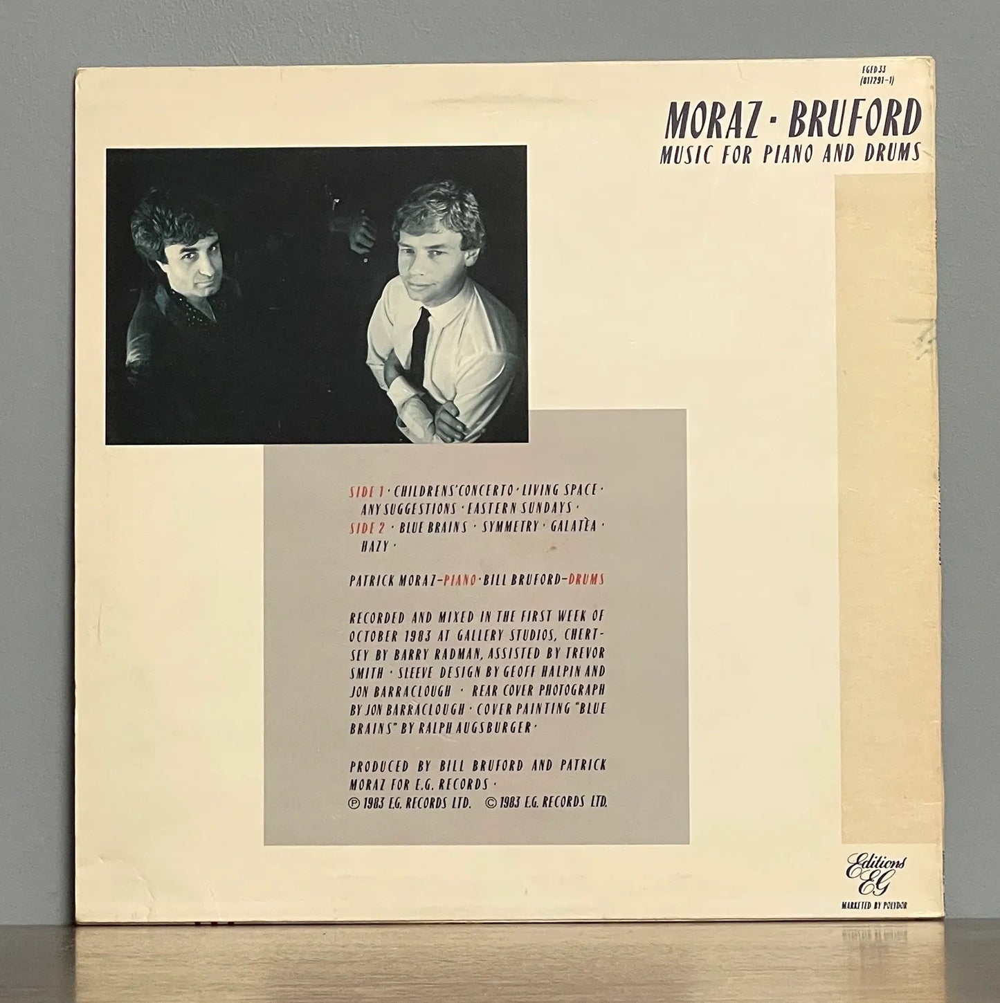 Moraz - Bruford – Music For Piano And Drums