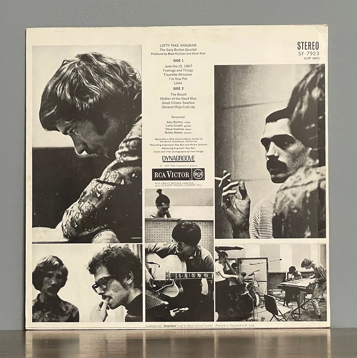 The Gary Burton Quartet – Lofty Fake Anagram
