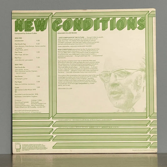Graham Collier Music – New Conditions