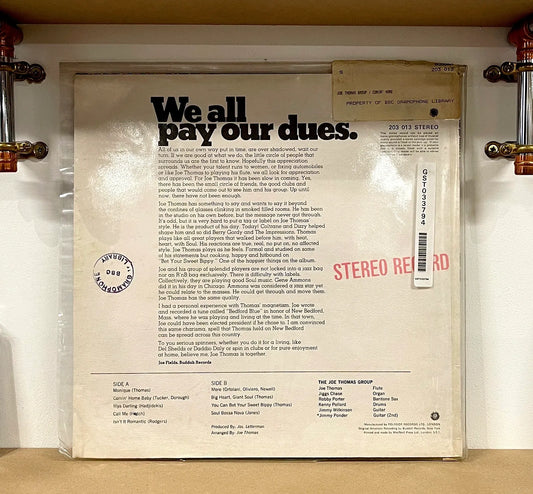 The Joe Thomas Group – Comin' Home