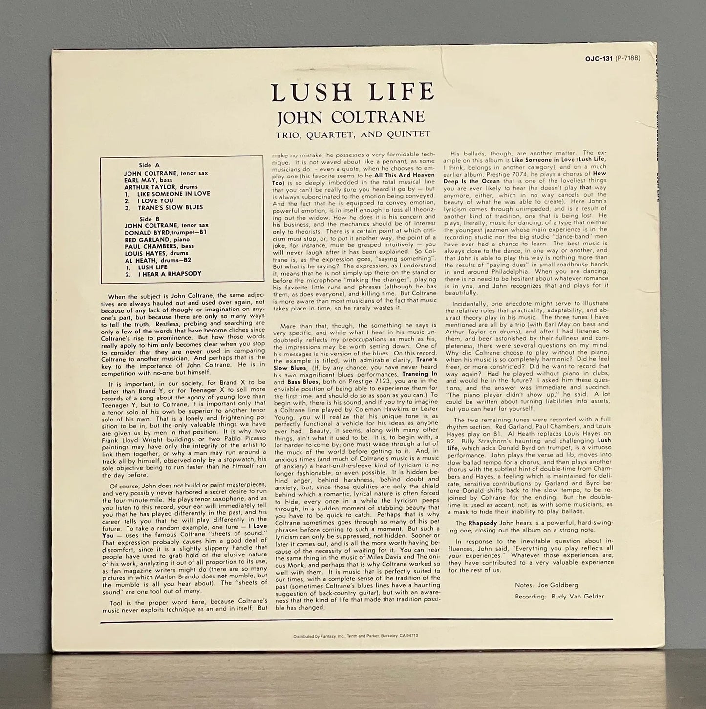 John Coltrane – Lush Life
