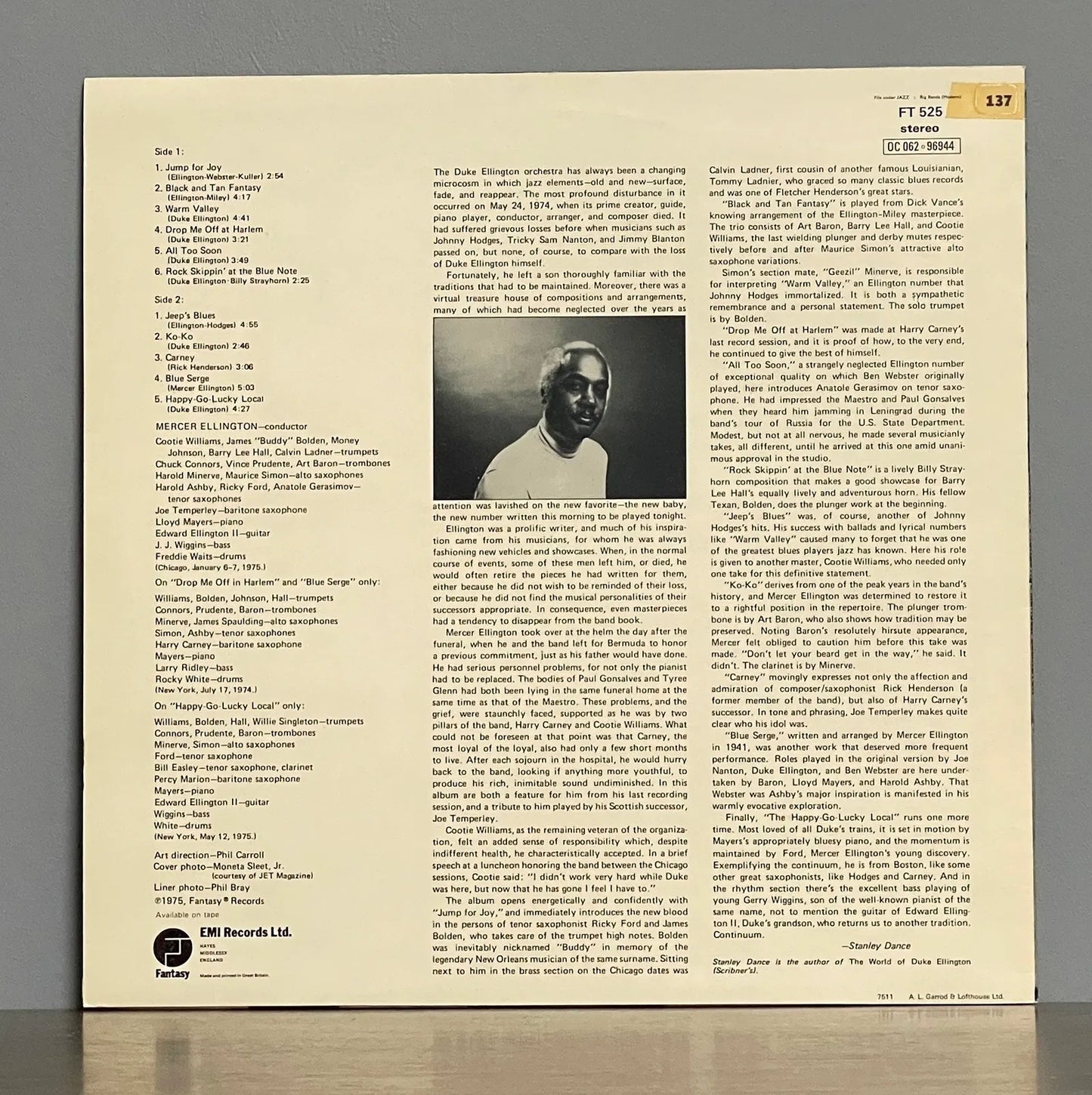 The Duke Ellington Orchestra – Continuum
