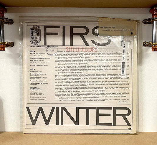 Johnny Winter – First Winter