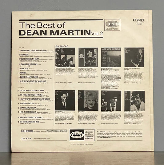 Dean Martin – The Best Of Dean Martin Vol. 2