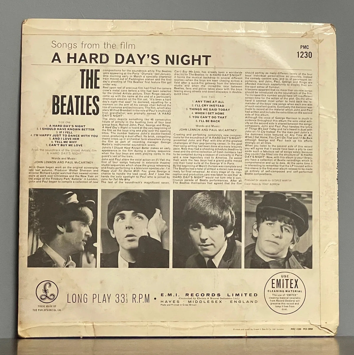 The Beatles – A Hard Day's Night