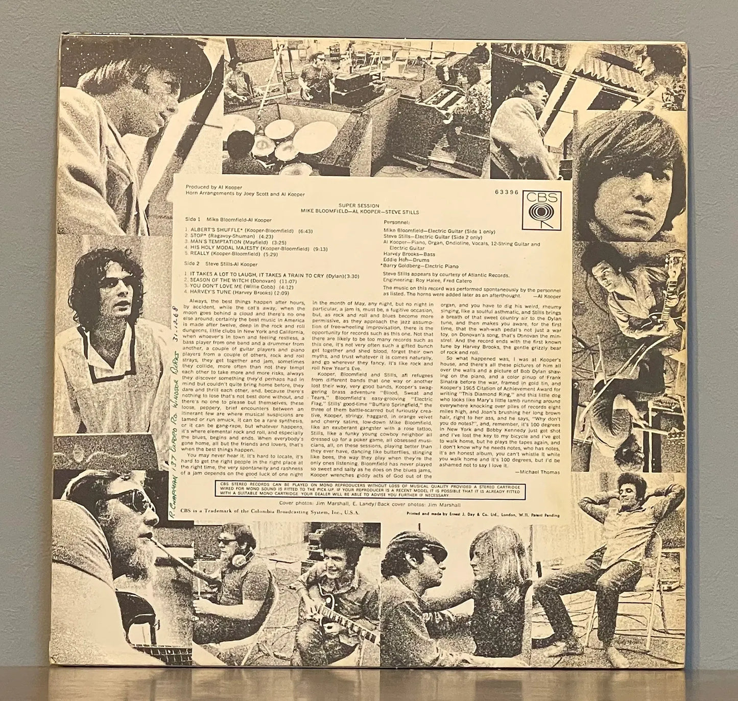 Mike Bloomfield / Al Kooper / Steve Stills – Super Session