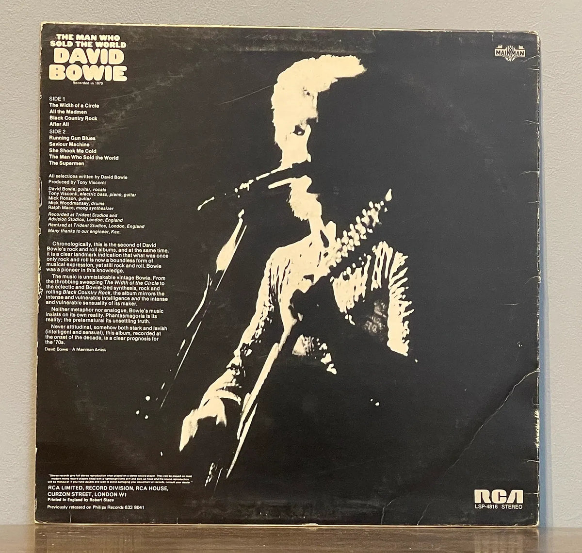 David Bowie – The Man Who Sold The World