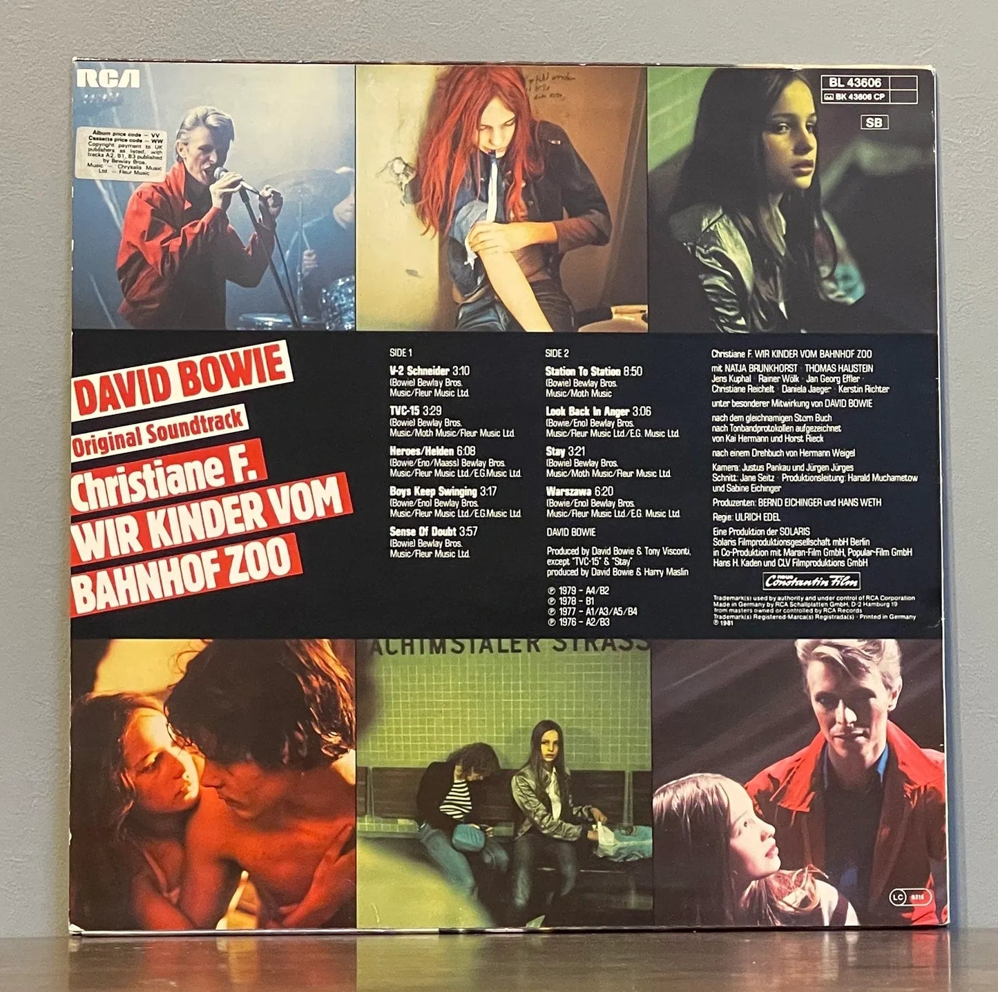David Bowie – Original Soundtrack Zum Film "Christiane F. Wir Kinder Vom Bahnhof Zoo"