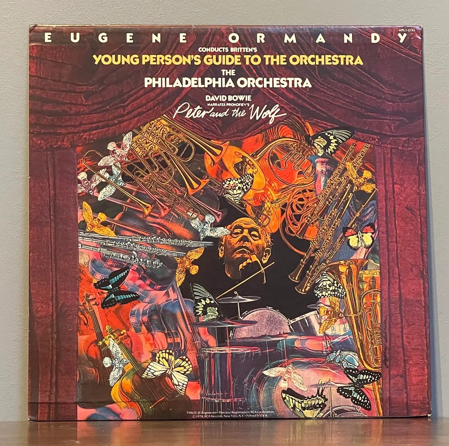 David Bowie Narrates Prokofiev / Eugene Ormandy, The Philadelphia Orchestra - Britten – Peter And The Wolf / Young Person's Guide To The Orchestra
