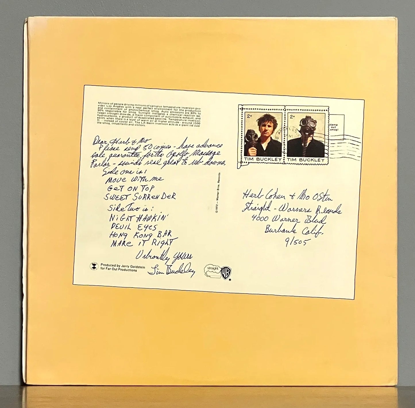 Tim Buckley – Greetings From L.A.