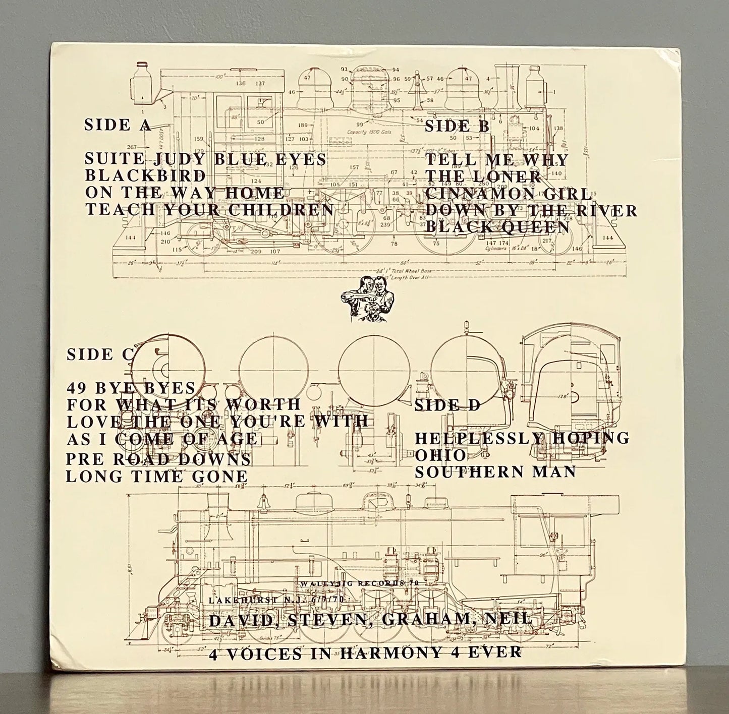 David, Stephen, Graham & Neil – On The Right Track: Stillscros B. Jungnash