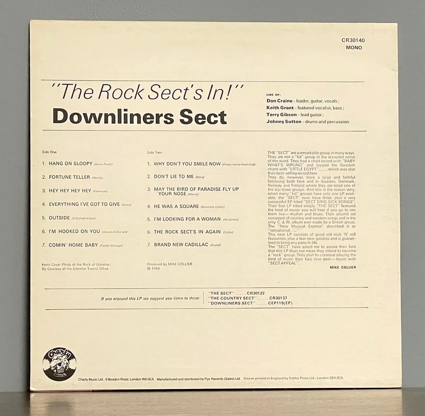 Downliners Sect – The Rock Sect's In