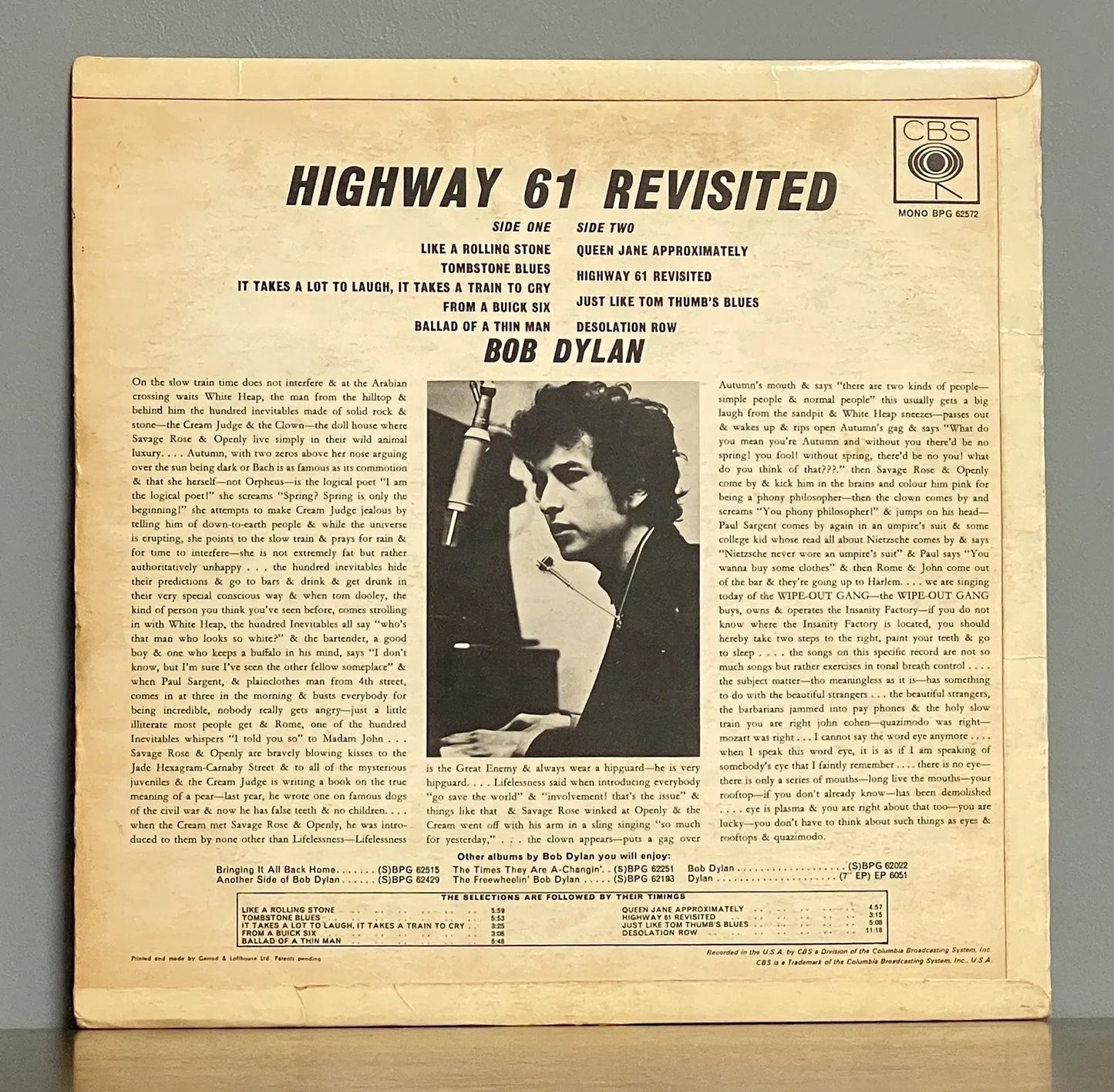 Bob Dylan – Highway 61 Revisited