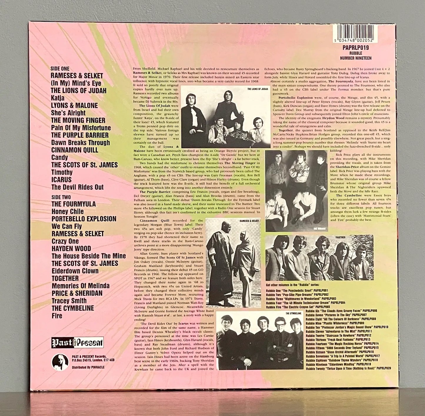 Various – Rubble 19 : Eiderdown Mindfog