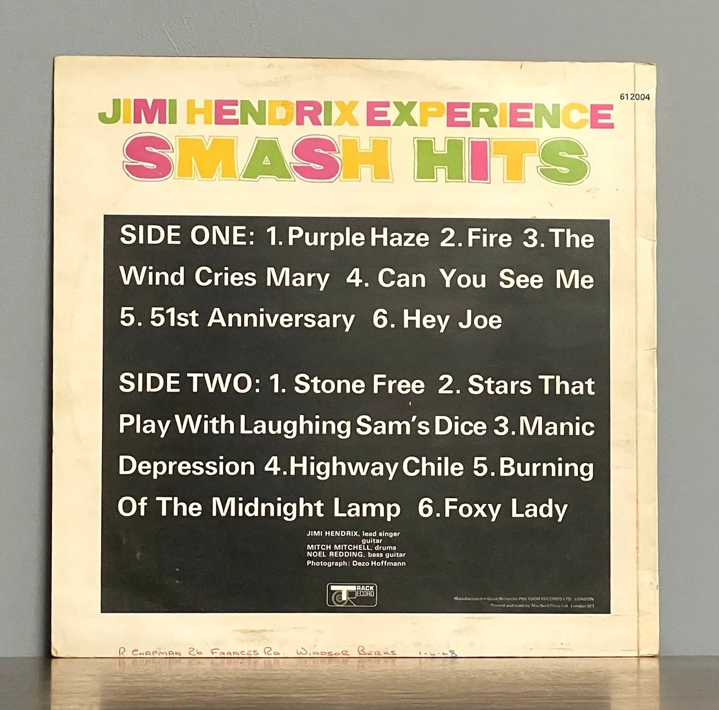 Jimi Hendrix Experience – Smash Hits