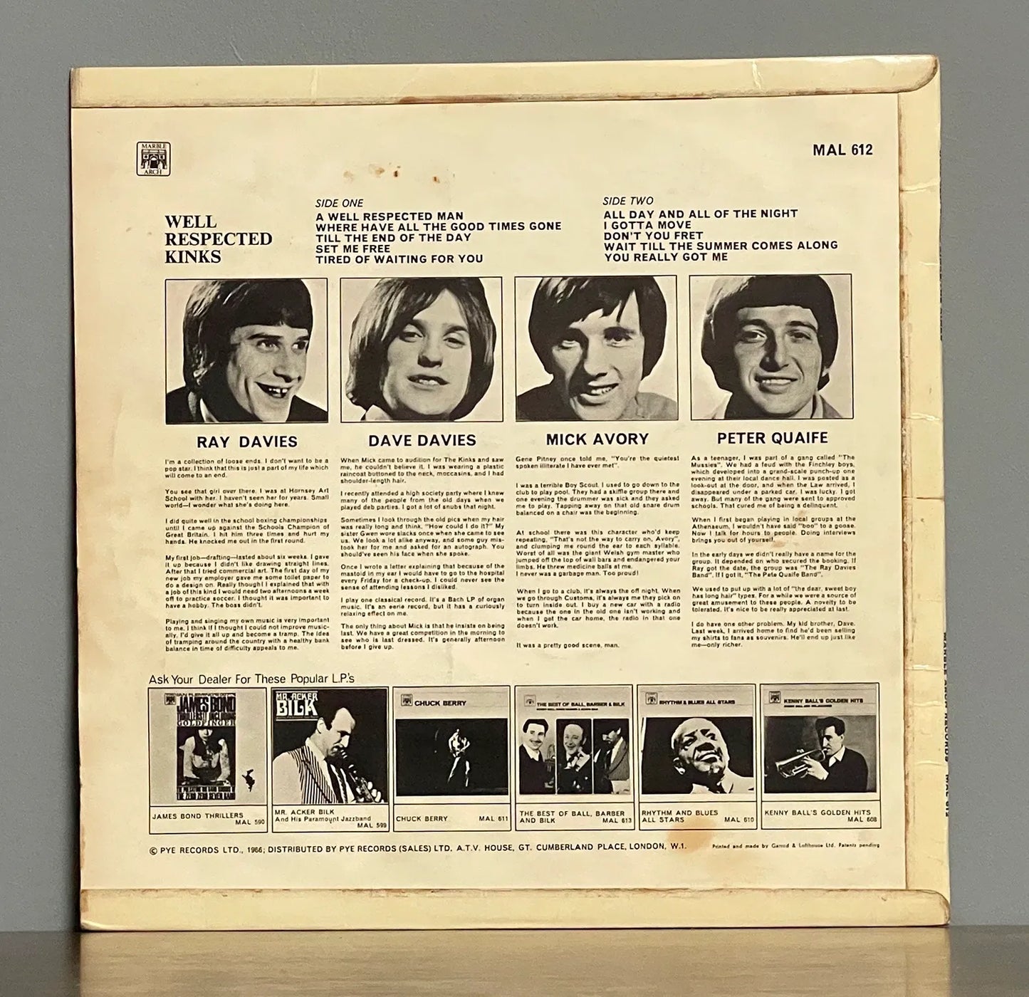 The Kinks – Well Respected Kinks